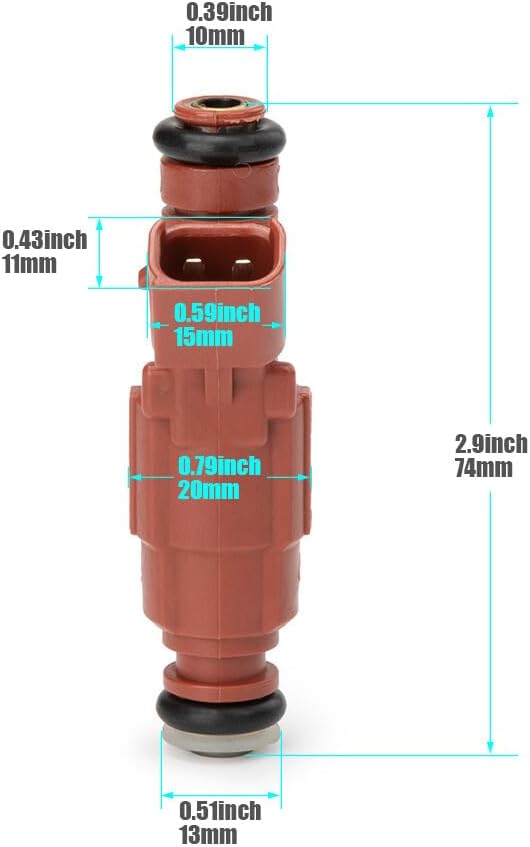 ya 10 9.16 baidi 4Pcs 353102E000 Fuel Injector For 2011-2019 for Elantra for Veloster Forte Soul 1.8 2.0L
