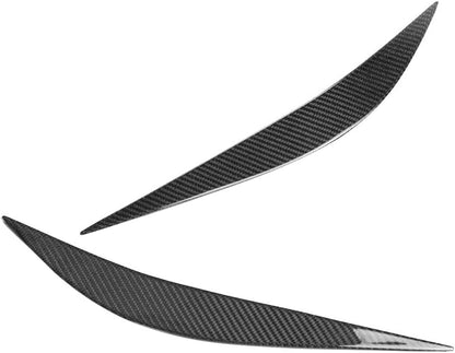 ya 4 8.14 Carbon Fiber Headlight Eye Lid Eyebrow Cover For F80 For M3 F82 F83 2014-18