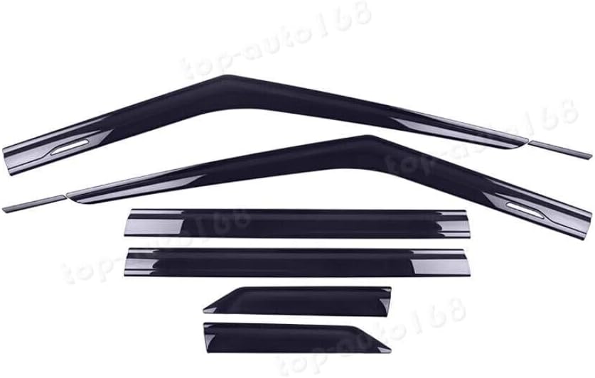 ya 5 8.24 baidi Black Window Visor Vent Shades Sun Rain Guard B for Mitsubishi for Outlander 22-2024
