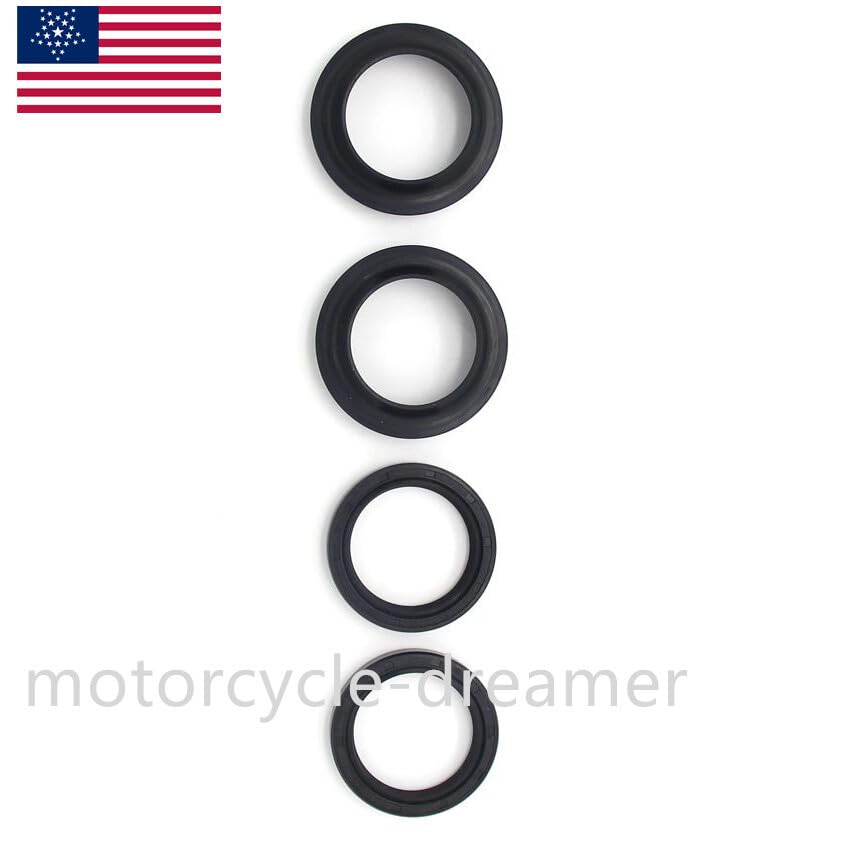 ya 13 9.15 baidi for Suzuki Fork Dust Wiper Seals Kit LS650 Boulevard S40 LS650 Savage 1986-04