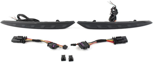 ya 4 8.10 Rear Bumper Reflector Brake Light Dynamic Turn Signal for Tesla for Model 3 2017-22