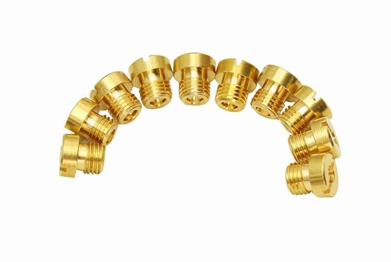 ya 4 8.10 10Pcs Carburetor Main Jets Dellorto 6413 M6x0.75mm 66-155 for FRDA PHBH PHBE