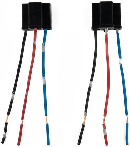 ya 13 9.15 baidi H4 3 Pin Headlight Replacement Bulb Holder Connector with Plastic Material