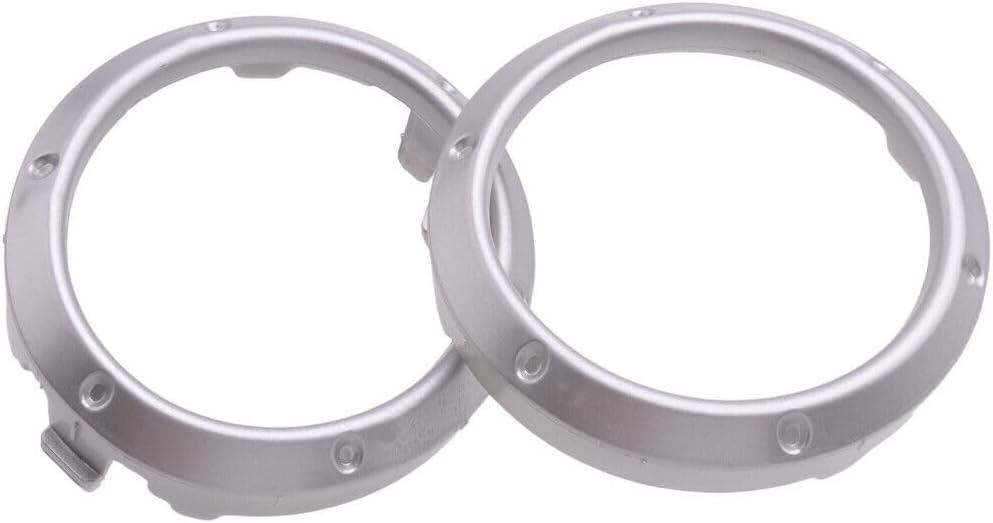 ya 4 8.14 2 Pack Front Fog Light Cover F for Ram e Ring Fits for Toyota Highlander 2004-2007