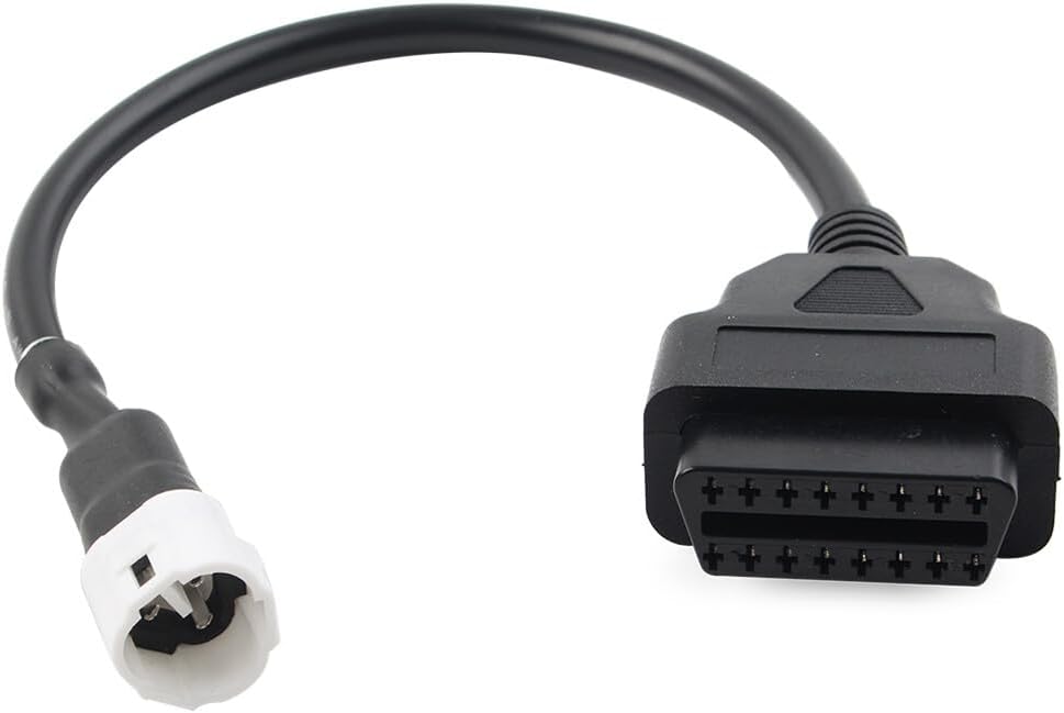 ya 4 8.14 3Pin to 16Pin OBD2 Diagnostic Scanner Adapter Cable for Yamaha YZF-R125 MT-125