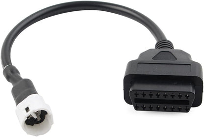 ya 4 8.14 3Pin to 16Pin OBD2 Diagnostic Scanner Adapter Cable for Yamaha YZF-R125 MT-125
