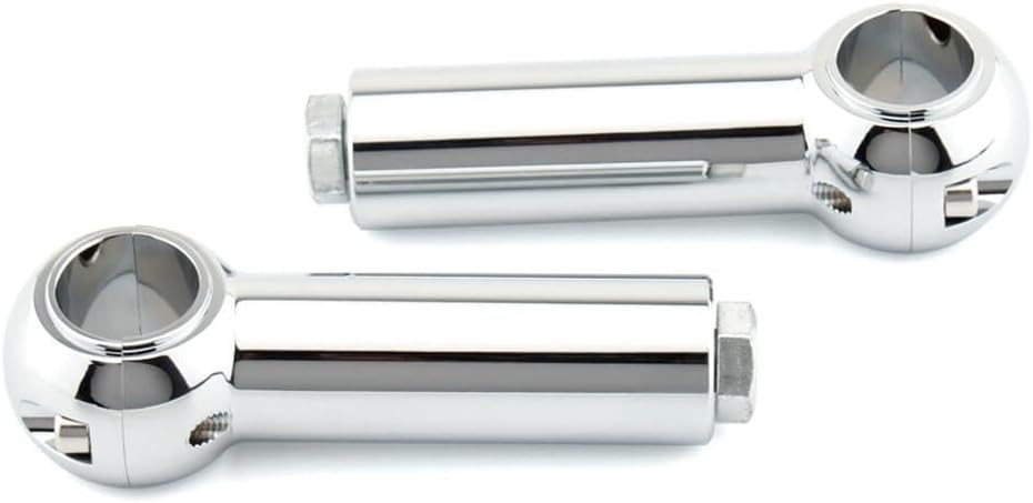 ya 5 8.10 4 Handlebar Clamp Riser Rise Bar for Harley-Davidson Cruisers Choppers