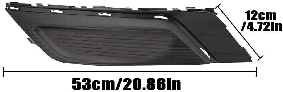 ya 4 8.10 Front Driver Left Side Fog Light Cover Bezel Grille for Ford Fusion 2017-2018