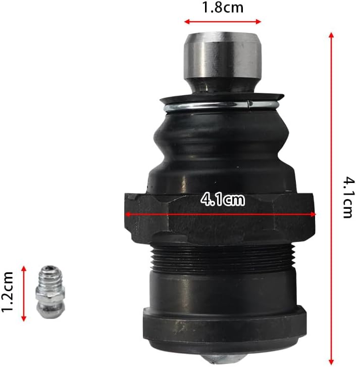 ya 4 8.8.2 1 Set Heavy Duty Death Grip Ball Joint Package For 2014-2023 for Polaris RZR XP Blk