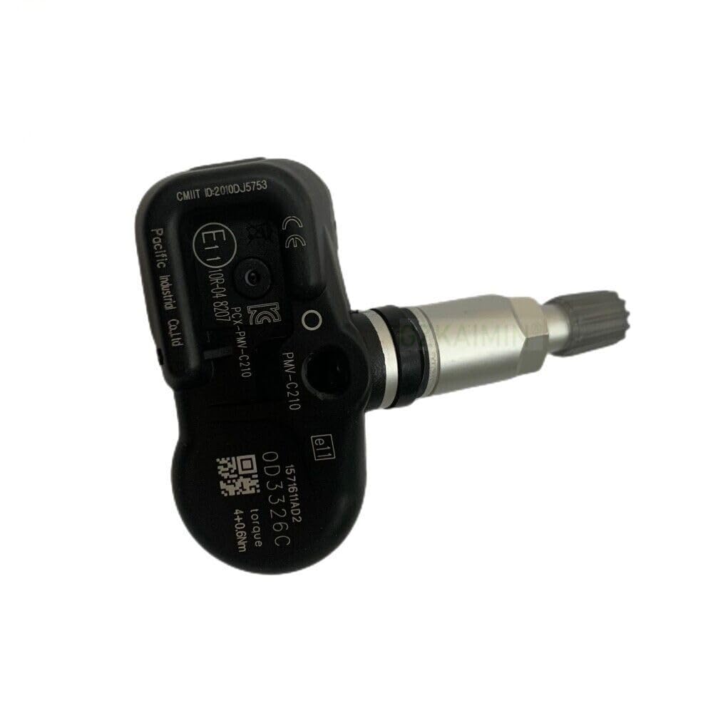 ya 2 8.15 4-Piece tire Pressure Sensor 42607-42020 Suitable for Toyota Yaris, for Lexus CT RX RC