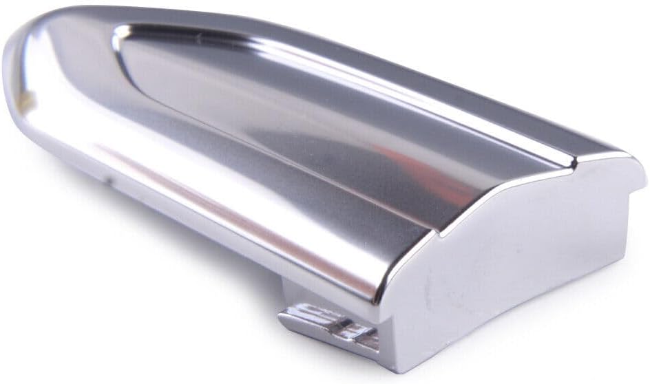 ya 2 8.15 2 Pieces Door Lock Cylinder Chrome Cover for Cadillac ATS XTS XT5 CT6 CTS abs