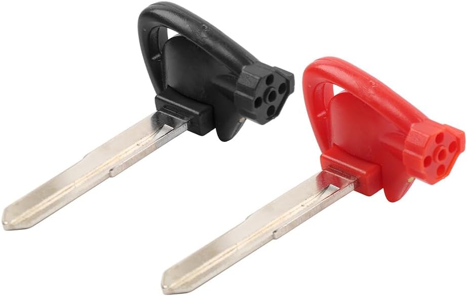 ya 4 8.24 baidi 2PCS Left Ignition Key Blank Shell Case Uncut Blade for Yamaha Motorbike Scooter