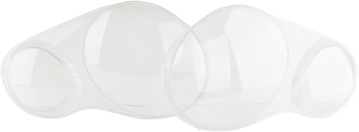 ya 4 8.10 Pair of headlight glass cover for VW Polo 9N 2001-05#6Q1941007AF #6Q1941008AF