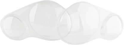 ya 4 8.10 Pair of headlight glass cover for VW Polo 9N 2001-05#6Q1941007AF #6Q1941008AF