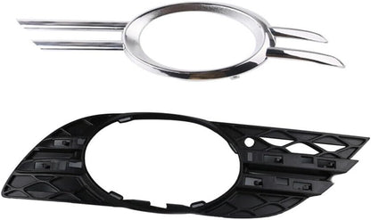 ya 4 8.14 4pcs front fog lamp grill chrome trim cover for Mercedes-Benz E-CLASS W211 07-09