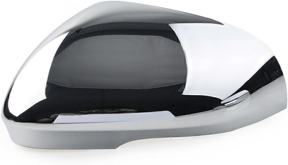 ya 11 9.14 baidi1x Left Side View Mirror Cover Cap Chrome Fit for Jaguar XF X XFR-S XJ XE XKR-S