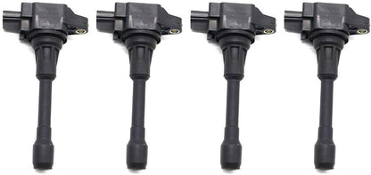 ya 4 8.14 4PCS Ignition Coils Fit for 2008 2009 2010 2012 2013 2014 for Nissan Rogue 2.0L 2.5L
