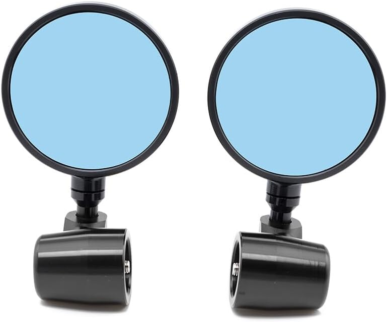 ya 2 8.15 Black CNC Handlebar End Side Mirror for Benelli Leoncino 500 502c 752s TRK502X
