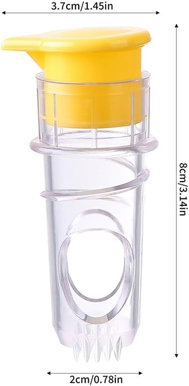 ya 14 9.20 baidi Lemon for Mini Squeezer, Screw Top Lemon Juicer, Lemon Squeezer Manual Plastic, L-wq-1