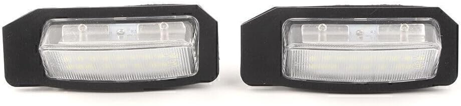 ya 14 9.20 zhengce Suitable for Outlander 2006-2011 EX 2007-2017 2-piece LED license plate lig-1