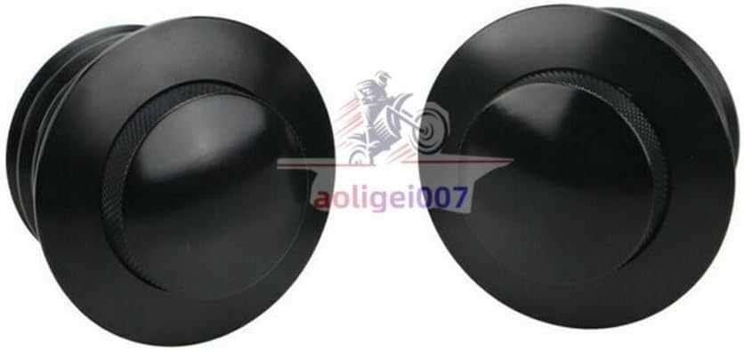 ya 13 9.15 baidi Pop Up Throttle Cap Vented Fuel Tank Cap Reverse Thread for Harley Black 2-