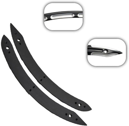 ya 4 8.24 baidi Aluminum rear mudguard pillar cover accent decorative hardware suitable for Indian Scouts 15-20