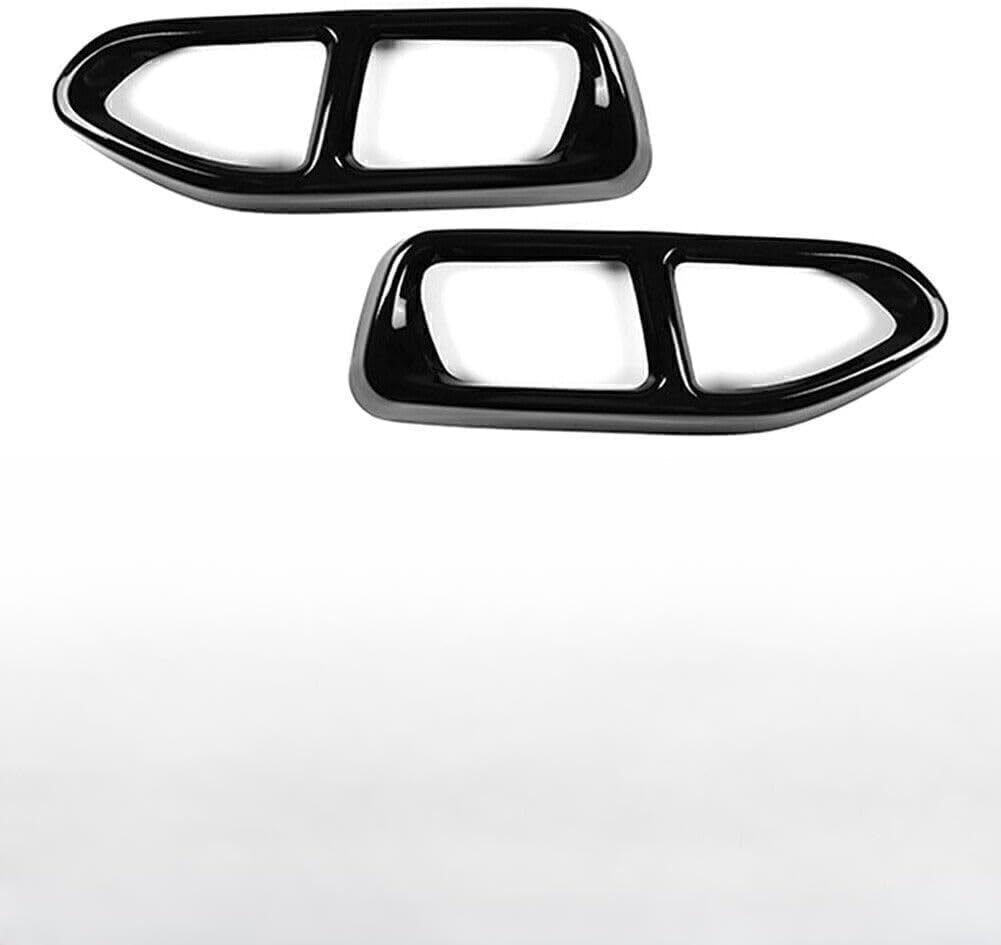 ya 4 8.14 for BMW 7 Series G11 G12 16-18 M Style Tail Muffler Exhaust Pipe Cover Trim