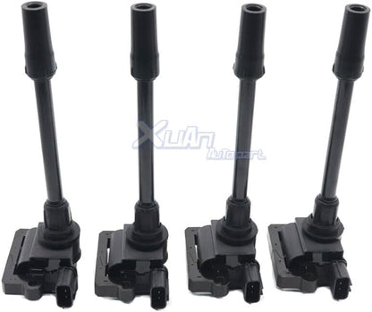 ya 9 10.24 4x Ignition Coils for Mitsubishi Galant Grandis Space Runner Lancer 2.4 MD355008