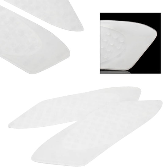 ya 4 8.10 for Yamaha YZF R6 2006-2007 White Tank Traction Pad Side Gas Knee Grip