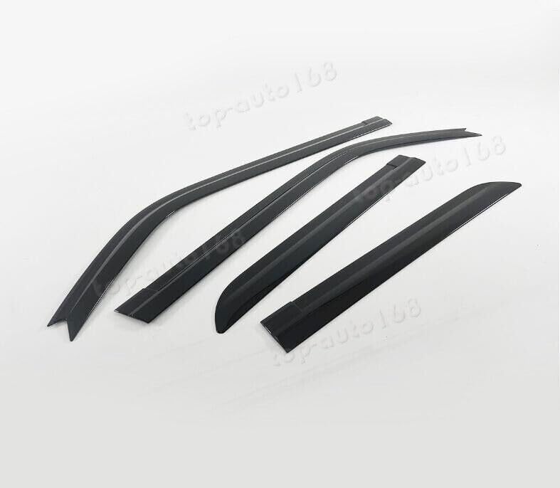 ya 6 8.24 baidi for Toyota for 4Runner 2010-23 Black Window Wind Visors Rain Guard Vent Deflector 4X