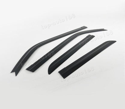 ya 6 8.24 baidi for Toyota for 4Runner 2010-23 Black Window Wind Visors Rain Guard Vent Deflector 4X