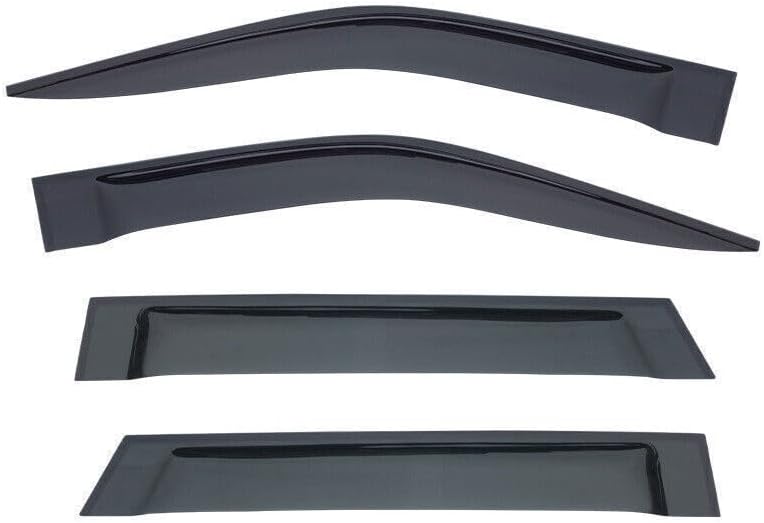 ya 6 8.24 baidi for for Lincoln for Navigator 2018-2024 Window Wind Visor Sun Rain Guard Vent Deflectors