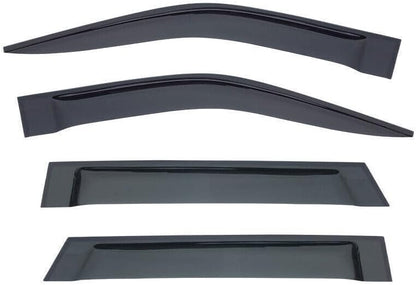 ya 6 8.24 baidi for for Lincoln for Navigator 2018-2024 Window Wind Visor Sun Rain Guard Vent Deflectors