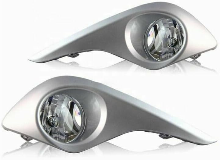 ya 10 9.16 zhengce for Toyota Highlander 2011-2013 Bumper Clear Fog Light Lamp Driving Lights