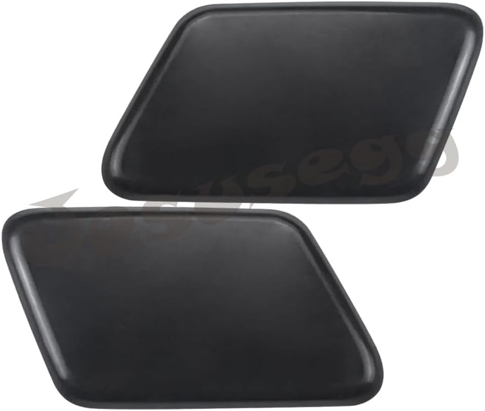 ya 27 10.13 baidi 2X Left+Right Side Front Headlight Washer Cover Black Fits for Volvo S60 2008-2009