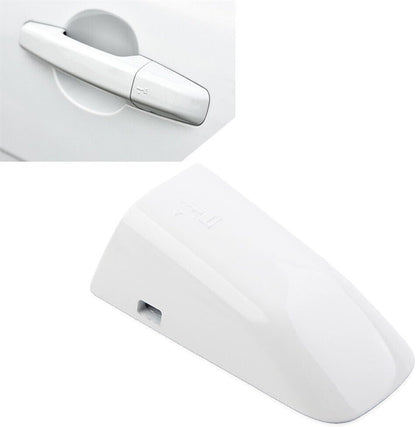 ya 9 10.24 White Front Left Driver Side Exterior Door Handle Cap for Land Rover for Range Rover