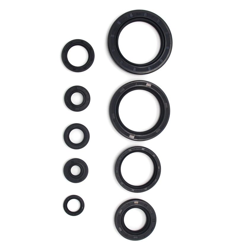 ya 13 9.15 baidi for Honda Motorcycle Engine Oil Seal Kit Set Seals CRF450R 2009-2014 CRF450R