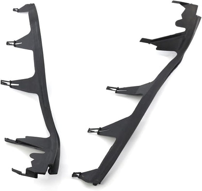 ya 7 8.24 baidi for BMW 3er E46 M3 330Ci 2X Front Headlight Cover Strip Upper Headlamp Gasket