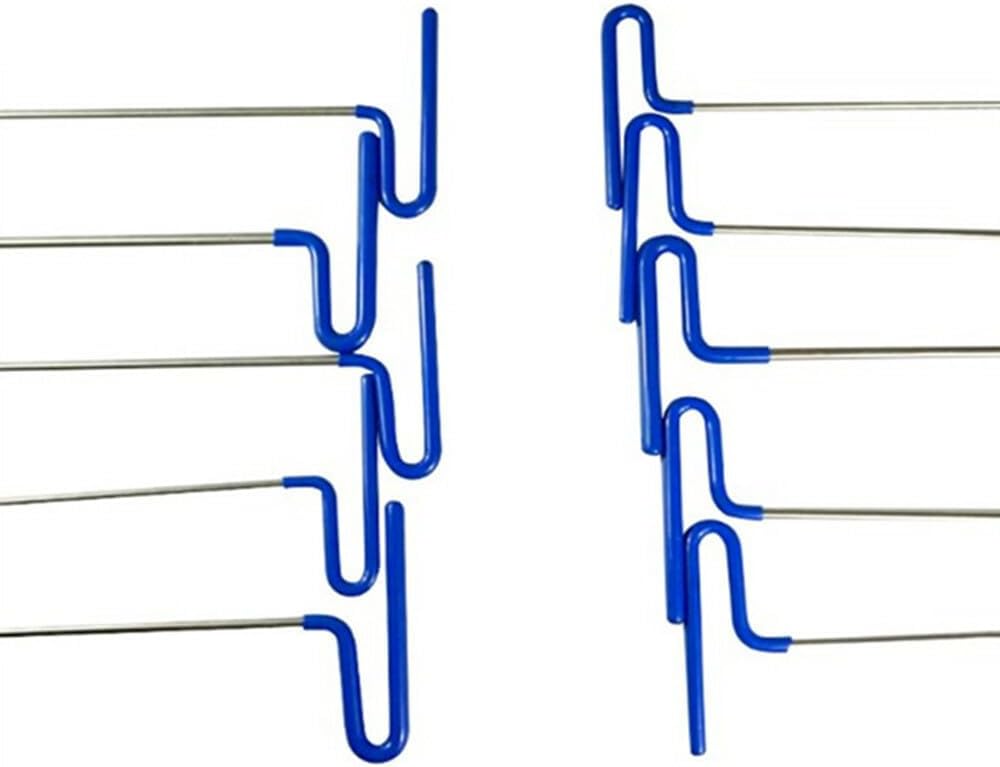 ya 4 8.24 baidi PDR Hook Tools Set Push Rod Crowbar Dent Removal Paintless Dent Repair Tool