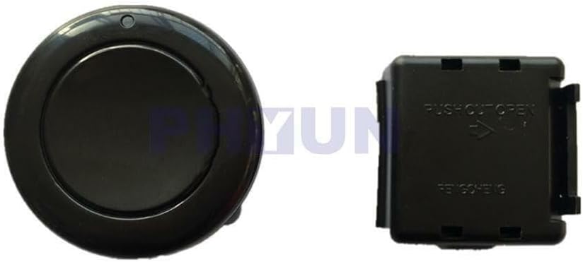 ya 12 10.8 baidi Universal 12V Black Car Refit Steering Wheel Wirless Horn Button w/Receiver Box
