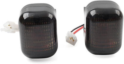 ya 13 9.15 baidi 2x Front Turn Signal Indicator Blinker Light For ZUMA50 FX ZUMA 125 BWS 50 Smoke
