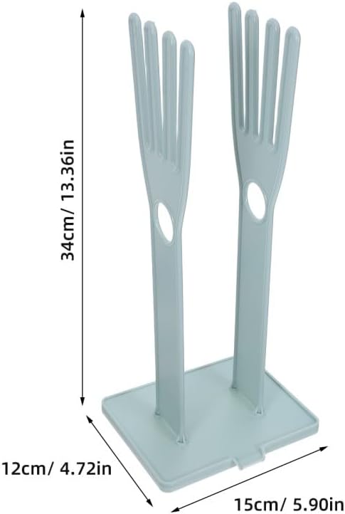 ya 26 10.21 baidi Kitchen Rubber Glove Stora Rack Sink Gloves Holder Multi-functional Drain