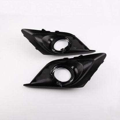 ya 4 8.14 Front bumper fog light grille cover chrome trim fits for Mazda 3 Axela 2014-2016
