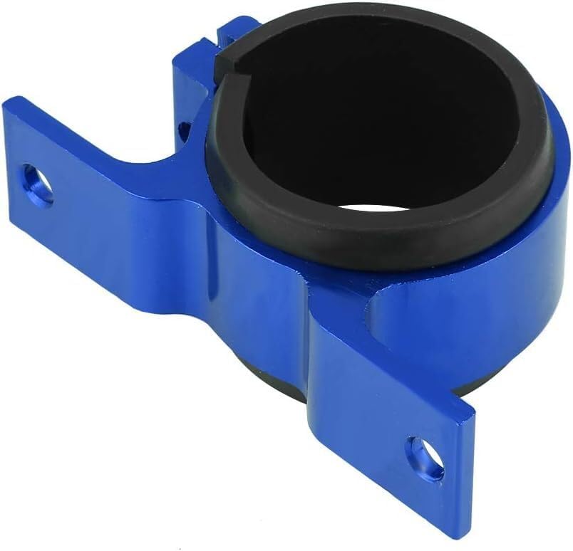 ya 4 8.8.2 50mm Aluminum Inline Fuel Pump or Filter Mounting Bracket Mount Clamp Blue