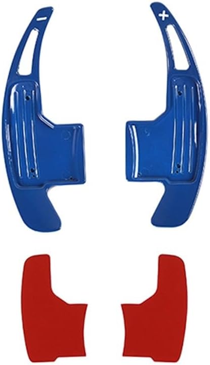 ya 5 8.24 baidi Blue Steering Wheel Shift Paddle Cover Trim for Ford for Mustang 15-23 Accessories