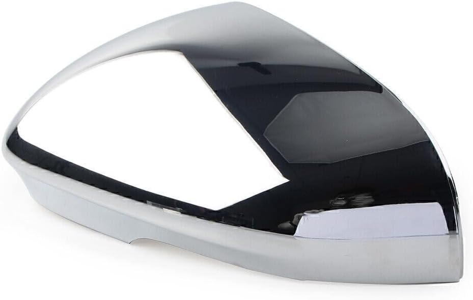 ya 11 9.14 baidi1x Left Side View Mirror Cover Cap Chrome Fit for Jaguar XF X XFR-S XJ XE XKR-S