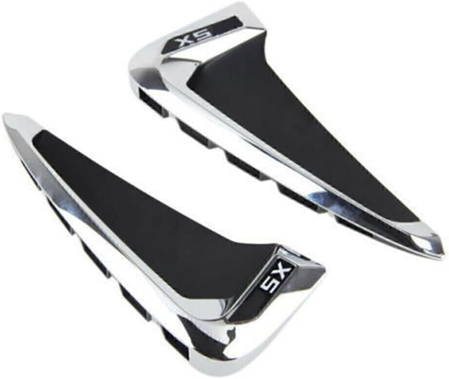 ya 6 8.14 For 2014+ for BMW F15-X5 X5 35I Chrome Side Marker Fender Air wing Vent Trim M Cover