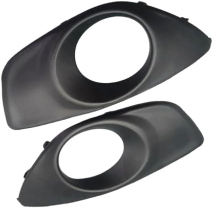 ya 10 9.16 zhengce Pair Right Left Front Bumper Fog Lamp Bezel For 2012 for Hyundai Santa Fe 2