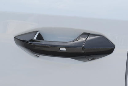 ya 5 8.10 for Audi A3 2022-2023 Bright Black Outside Door Bowl Handle F for Rame Cover Trim 9P