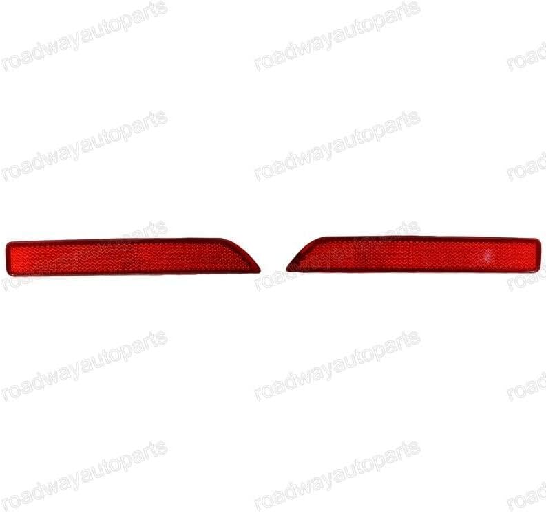 ya 4 8.24 baidi Rear LEFT & RIGHT Red Bumper Light Reflector Fit for Nissan Murano 2015-2021 2X